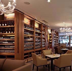 哈爾濱木質紅酒展示柜