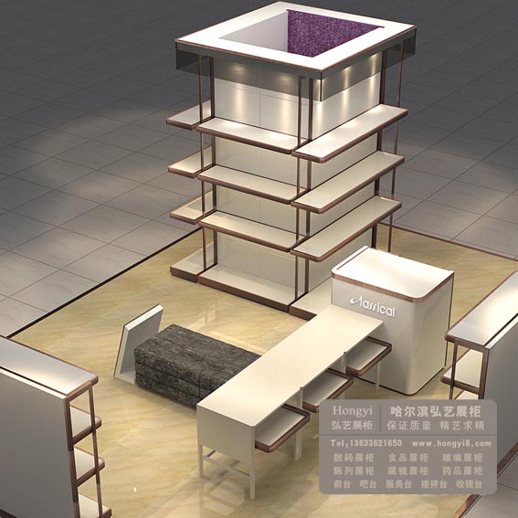 哈爾濱專賣店皮鞋展柜