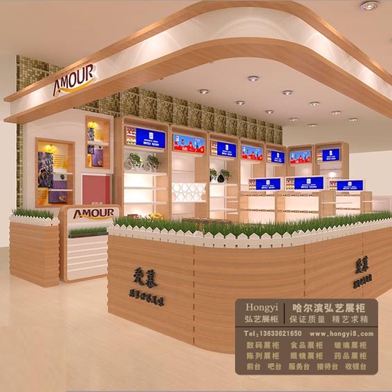 特產(chǎn)專賣店展柜定制