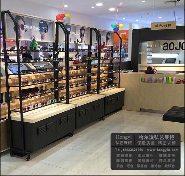 哈爾濱個(gè)性眼鏡展架制作