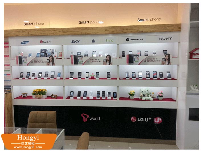 數(shù)碼手機產(chǎn)品展示柜