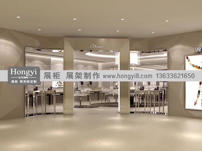 哈爾濱烤漆珠寶展柜定做廠家